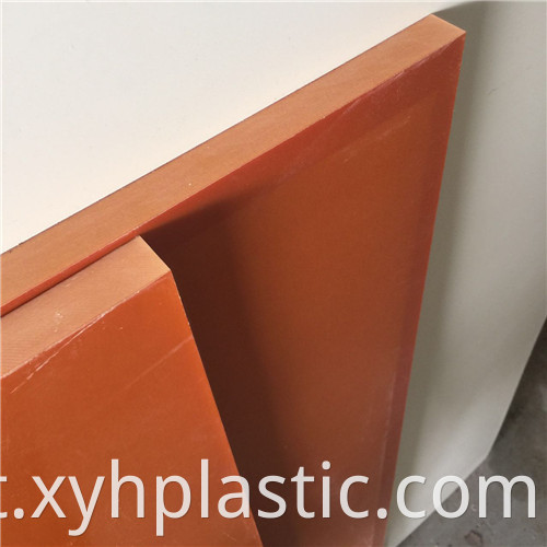 Orange Bakelite Paper Sheet